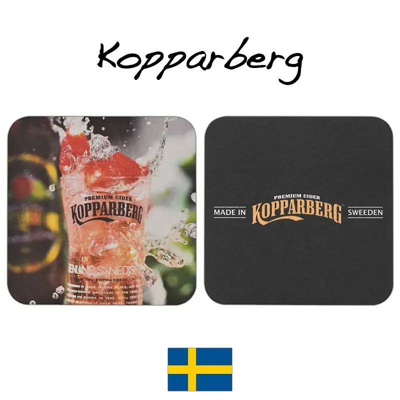 Kopparberg Swedish Cider Beermats / Coasters / Beer Mats