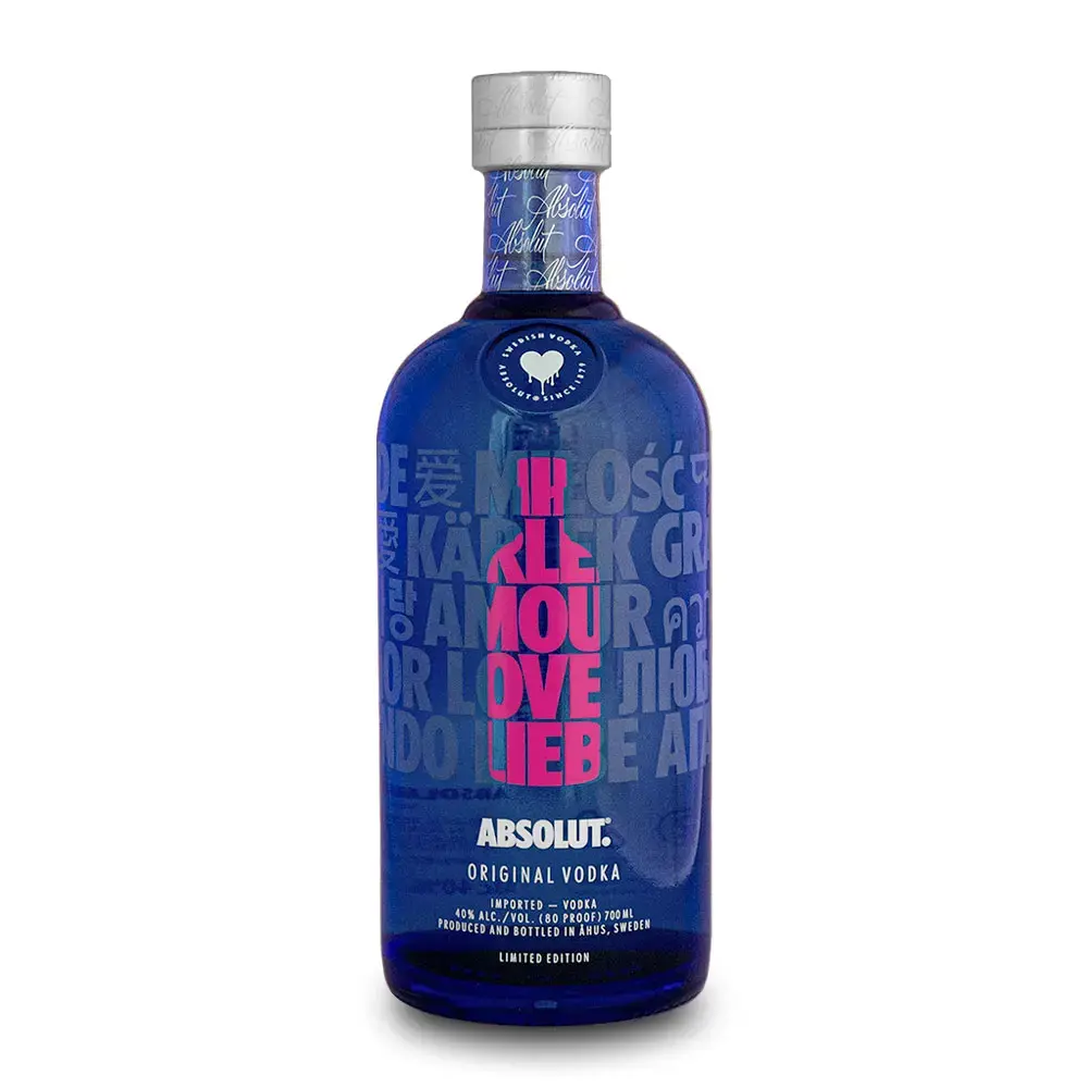 Absolut Vodka Drop of Love Limited Edition Bottle