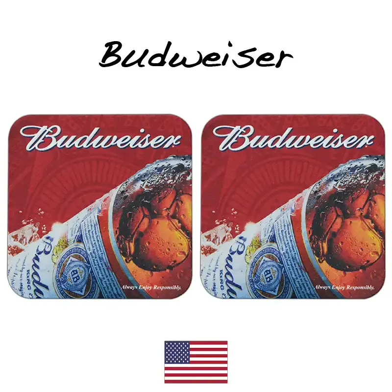 Budweiser Beer Beermats / Coasters / Beer Mats