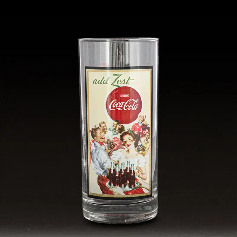 Coca-Cola add Zest Limited Edition Glasses