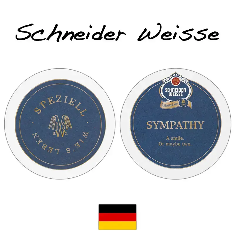 Schneider Weisse English Edition Beermats / Coasters
