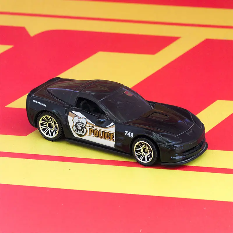 Matchbox 2008 Chevy Corvette ZR1 City Police Car Thailand D23
