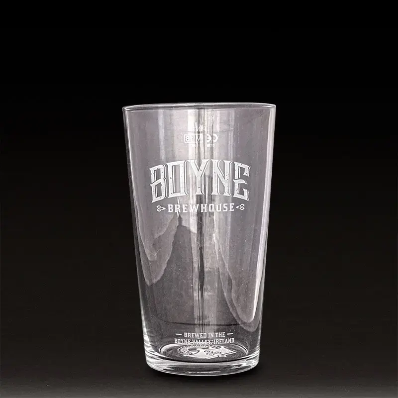 Boyne Brewhouse Half Pint Beer Glasses