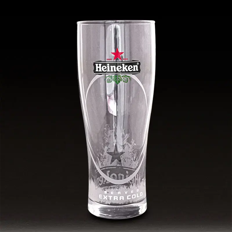 Heineken Served Extra Cold Pint 0,5L Beer Glasses