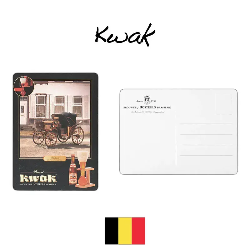 Kwak Coach Collection Victoria Belgian Beer Postcards Beermats / Coasters / Beer Mats