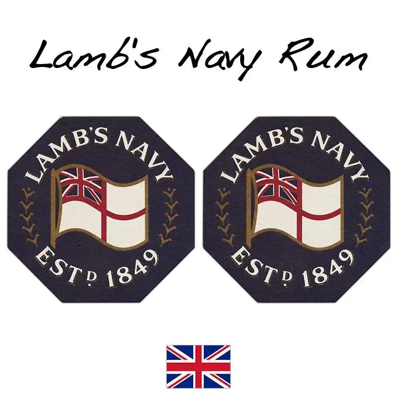 Lamb’s Navy Rum Beermats / Coasters / Beer Mats