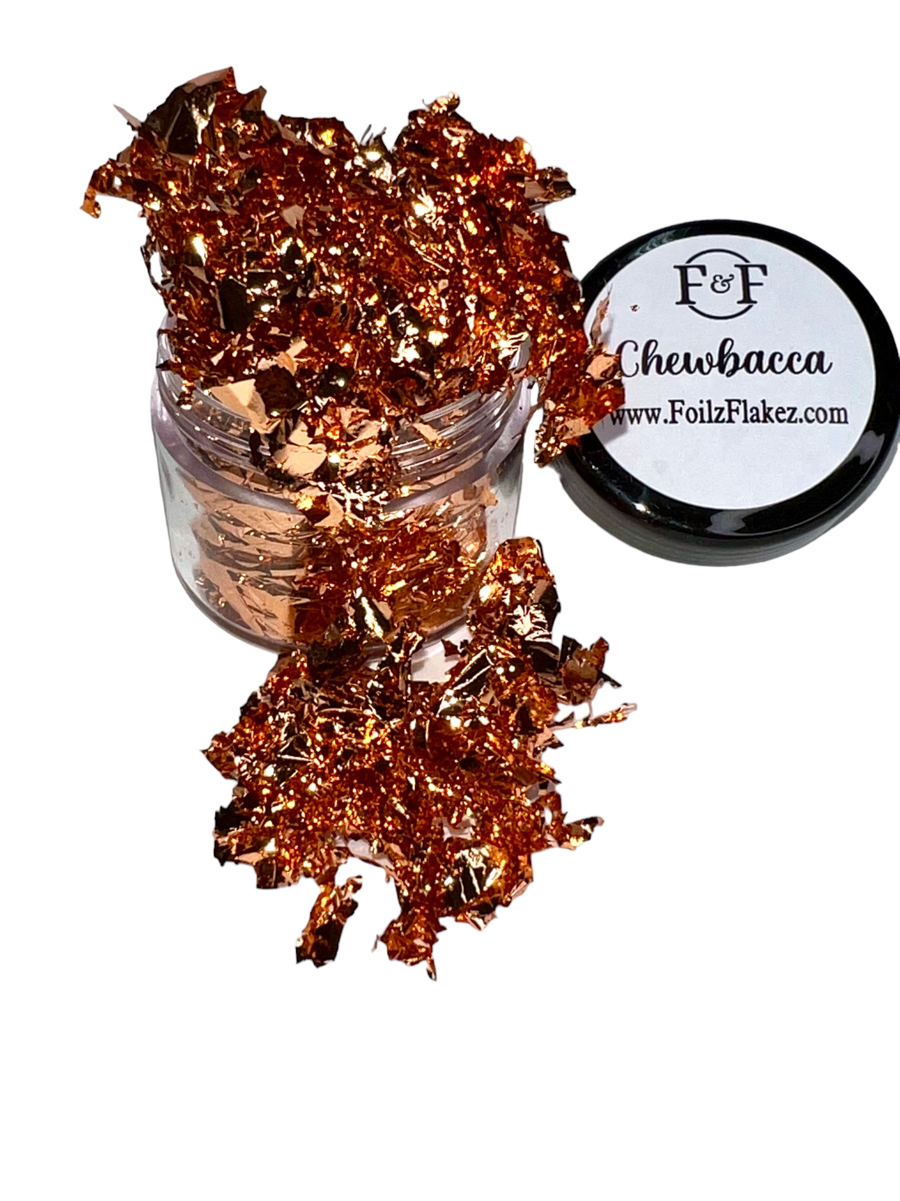 Chewbacca -Bronze Foil Flake Larger cut 