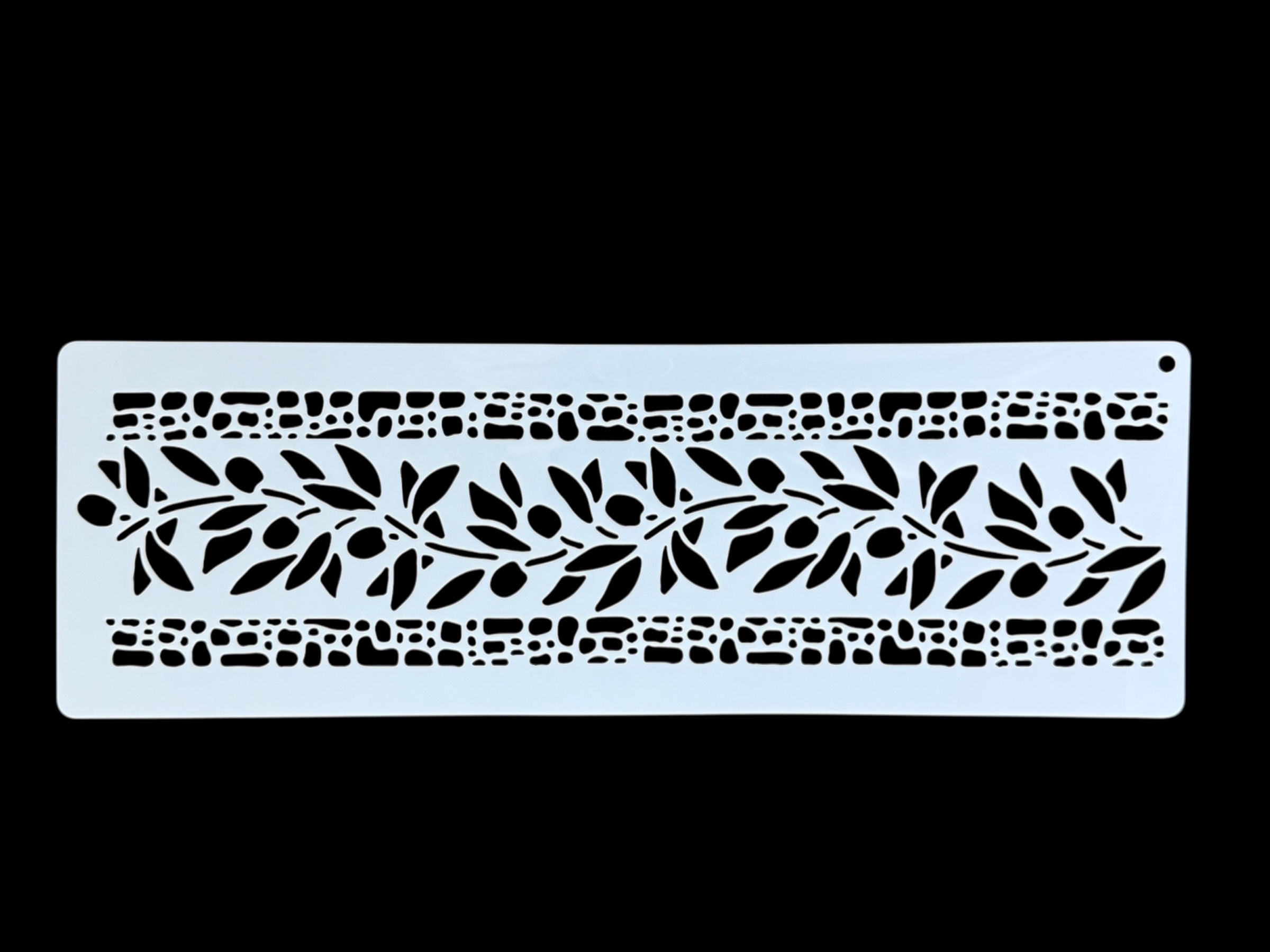 Stencil - Pebbles & Vines 