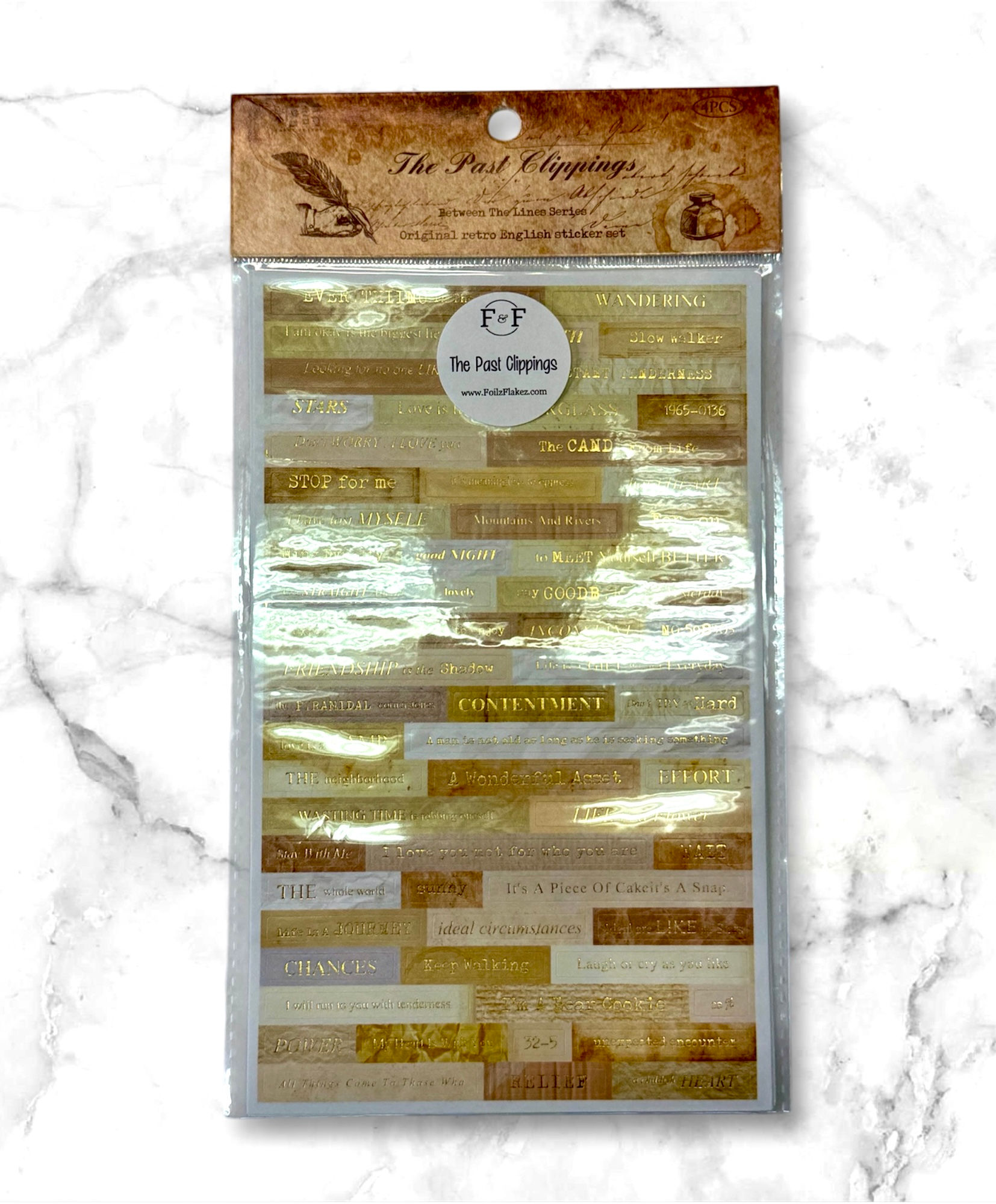 Stickers- The Past Clippings 