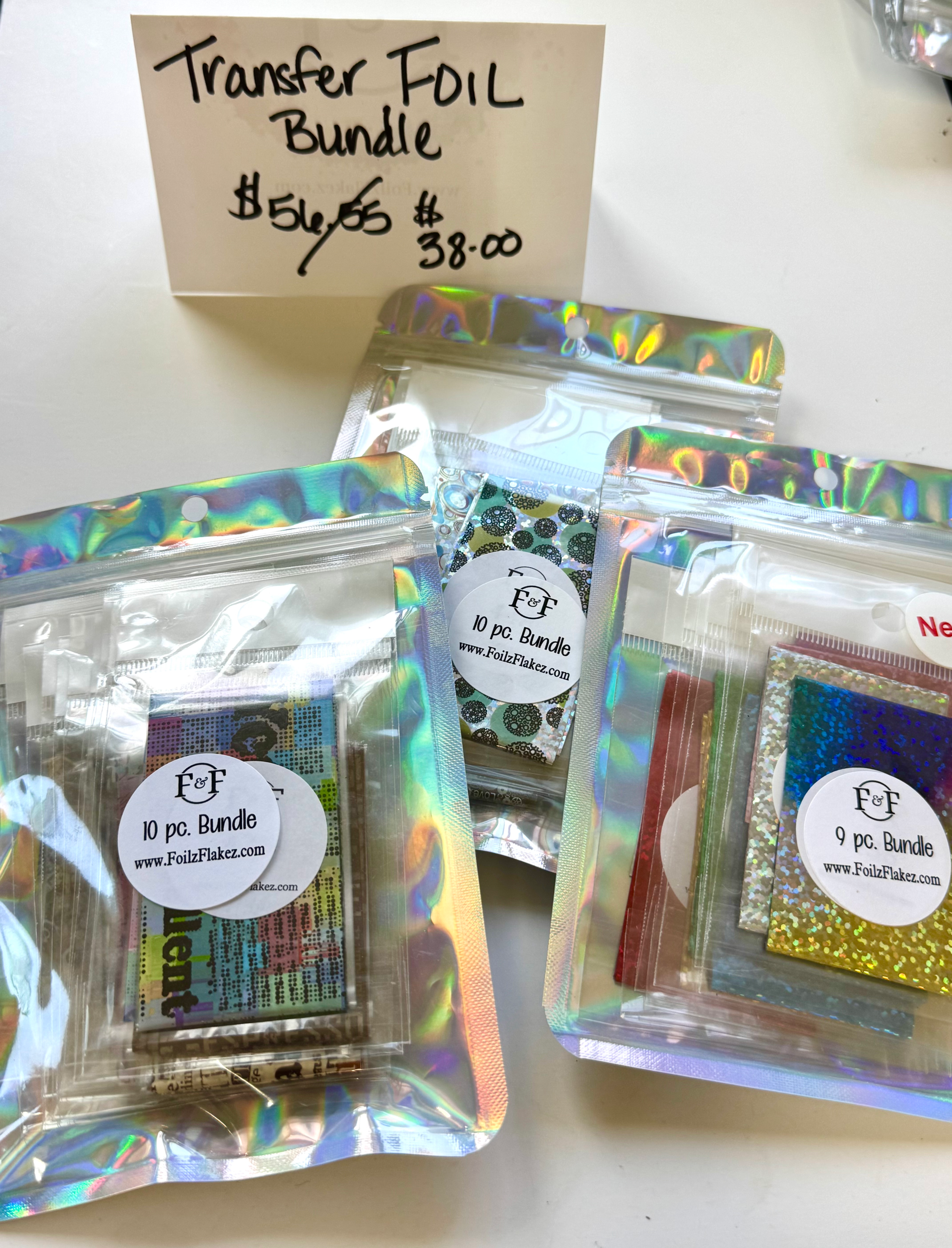 Tumbler Invasion Transfer Foil Bundle