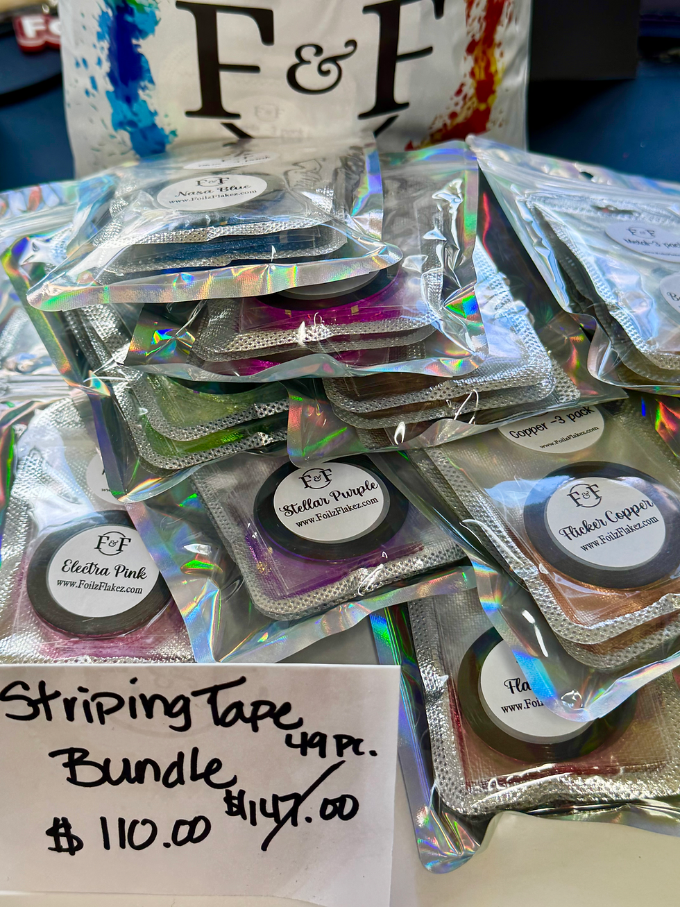 Tumbler Invasion Striping Tape Bundle
