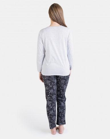 massana, pijama, invierno, mujer, algodón