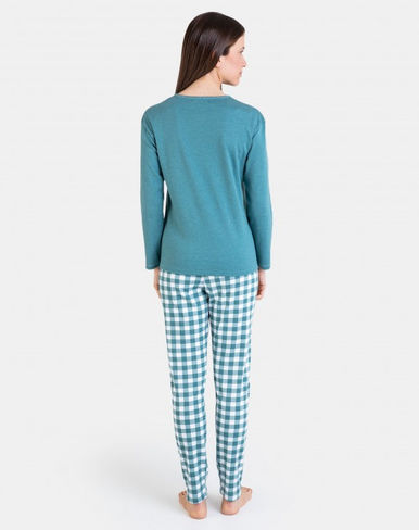 massana, pijama, mujer, chica, pantalon de cuadros