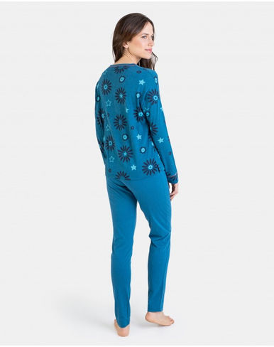 massana, pijama, noia, dona, estampat flors