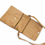 Thumbnail: Upcycled You are Loved Everyday Rectangular Khakhi Bag