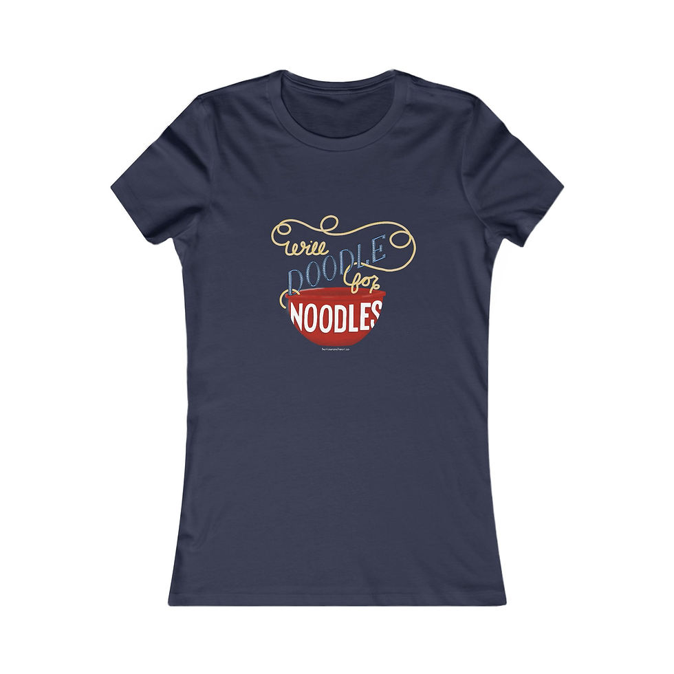 Thumbnail: Will Doodle for Noodles Women's Tee