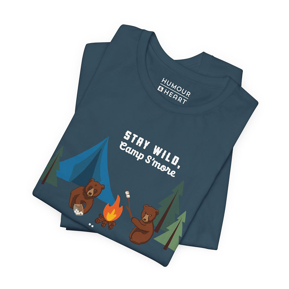 Thumbnail: Stay Wild Camp S'more Unisex Shirt