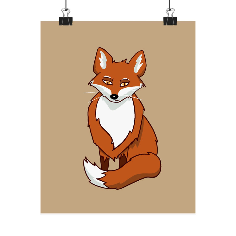 Thumbnail: Silas Bramblewick Fox Matte Poster