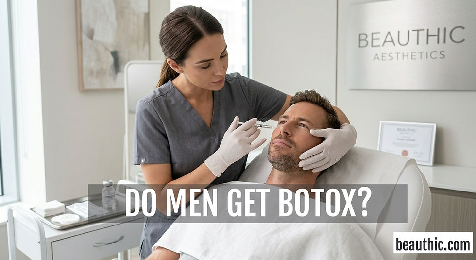 Do Men Get Botox? Yes ... And Here's Why It's Growing Fast