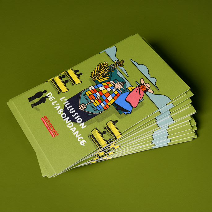 série d'illustrations pour l'association ActionAid
