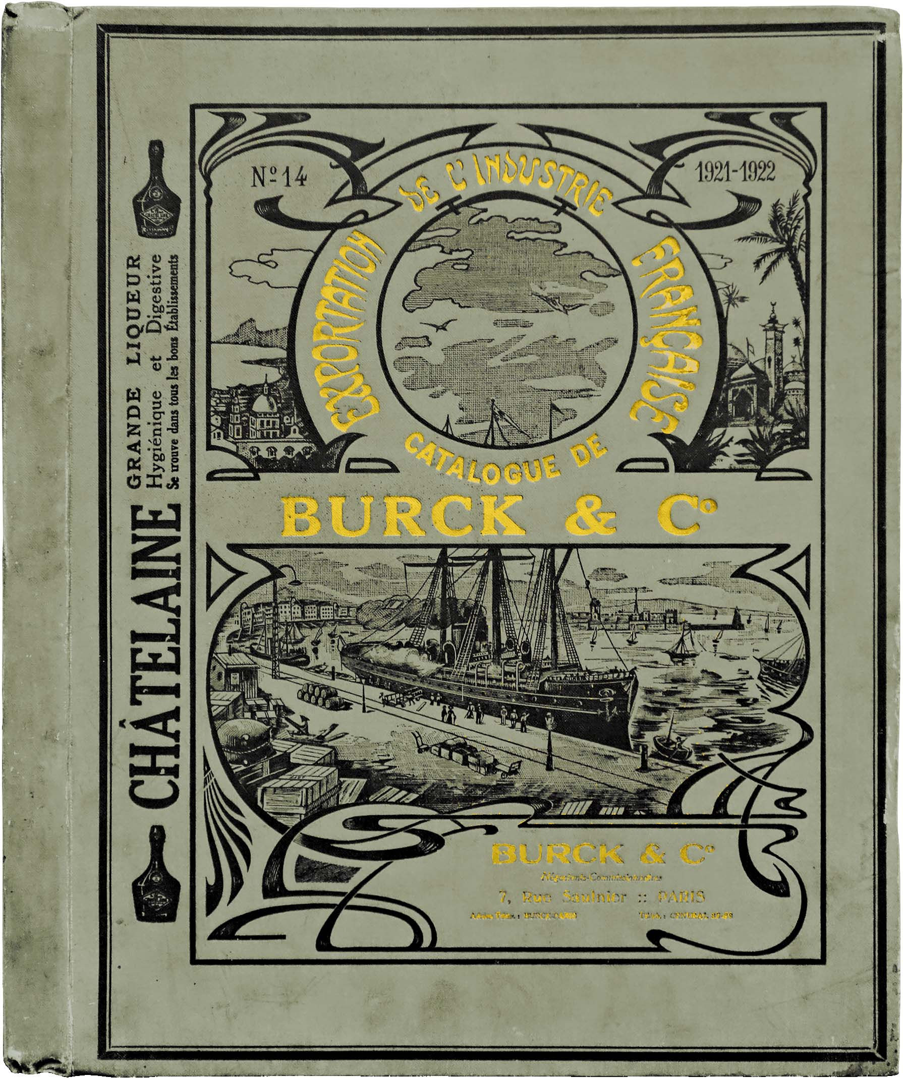 BURCK et Cie . Catalogue de Burck & Cie . Exportation de l’industrie française .