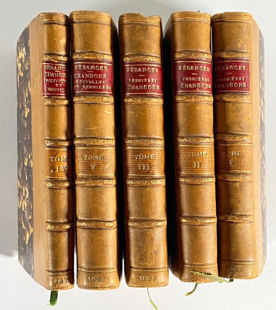 Miniature : BÉRANGER (Pierre-Jean de). Chansons.