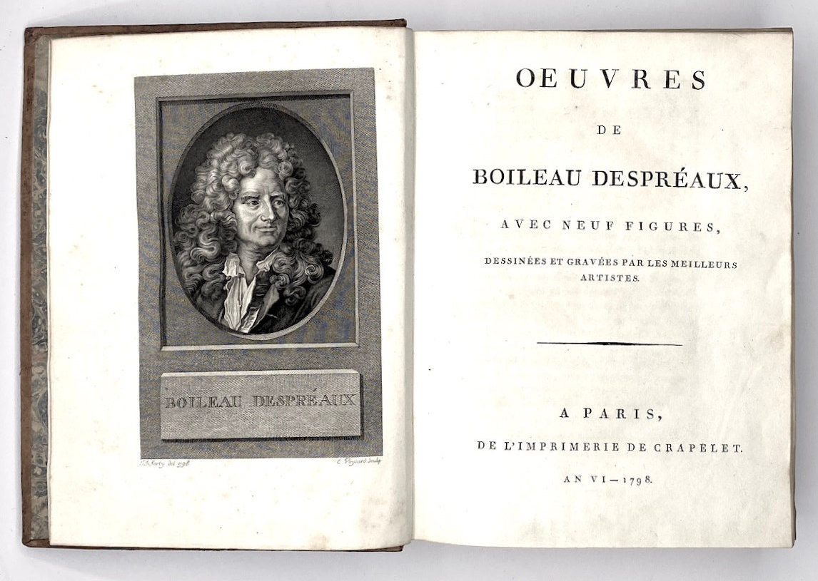 BOILEAU DESPREAUX (Nicolas). Œuvres...