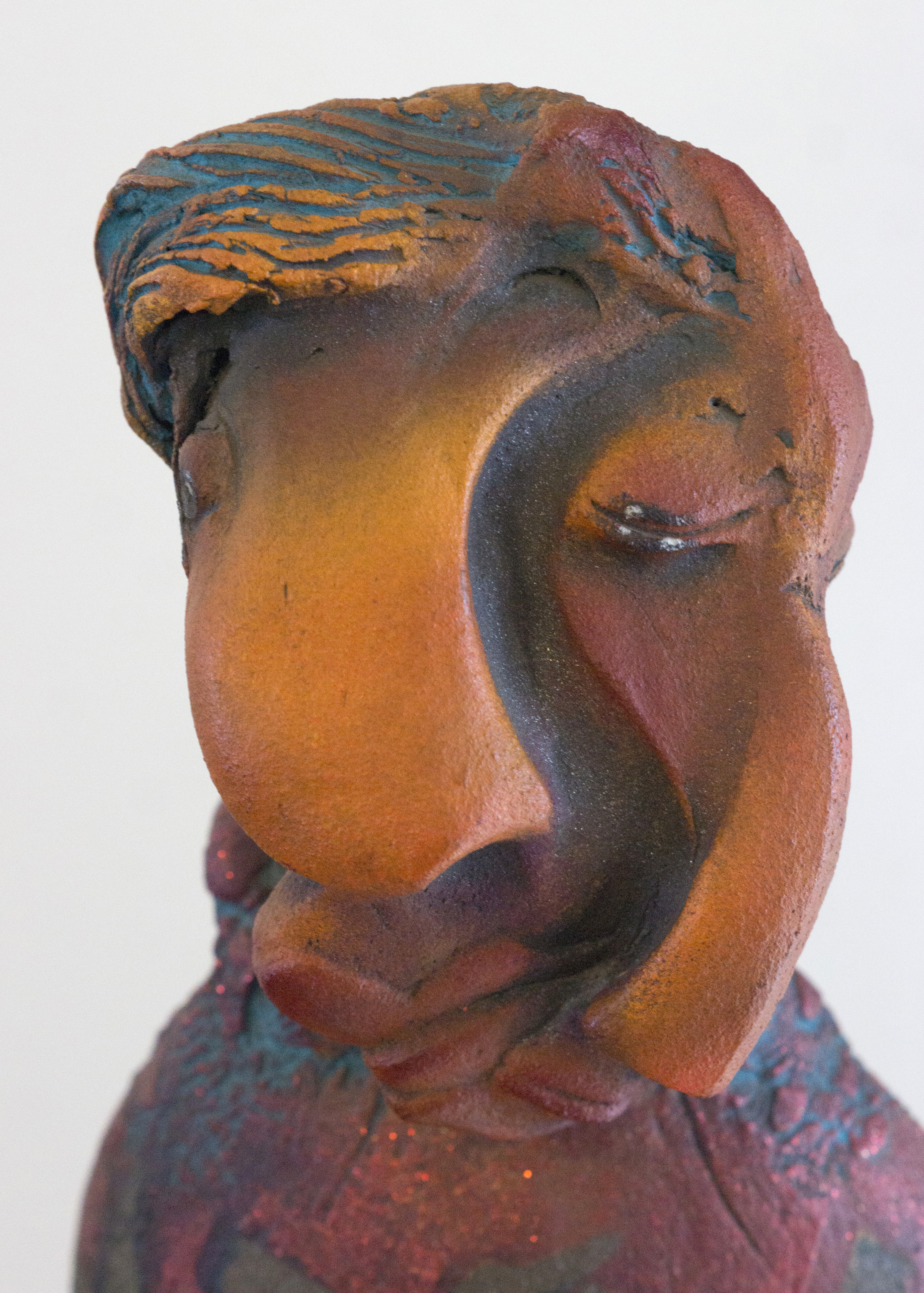 Woman Molting