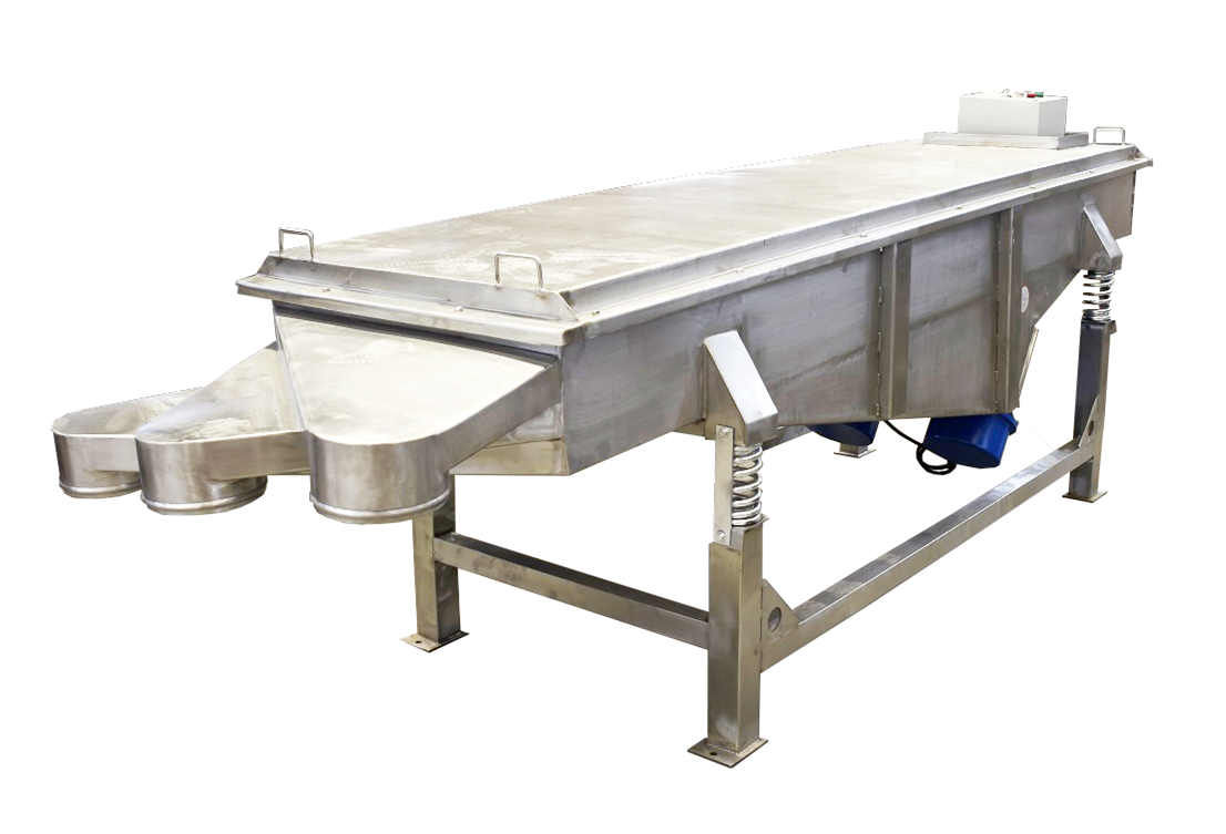 coconut powder sieving linear vibrating screen