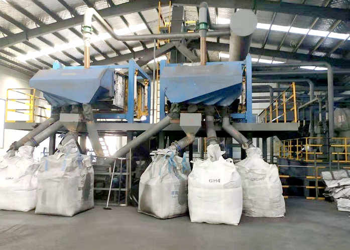Rectangular Gyratory Sifter Machine for 10-50 Tons activated carbon powder sieving