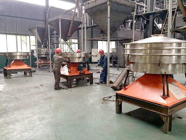 silica sand sieving tumbler screening machine 