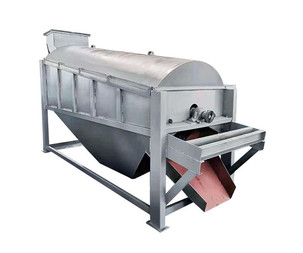 rubber powder sieving trommel screen