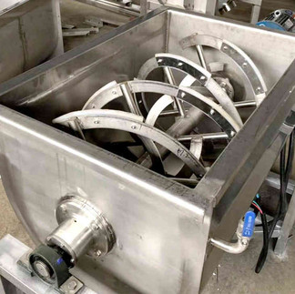 Horizontal ribbon blender mixer machine factory