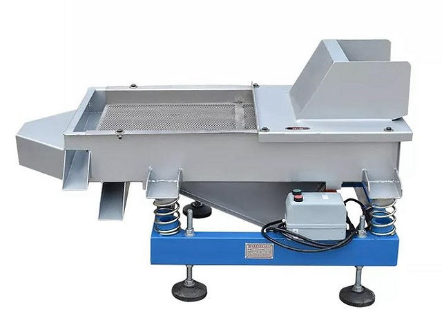dry chili sieving linear vibrating screen