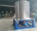 Vertical type vibrating spiral elevator conveyor