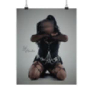 "I See Through Your Demeanor" Matte Vertical Poster
