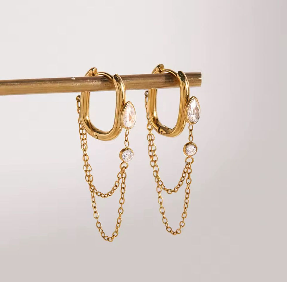 Miniatura: aretes liam