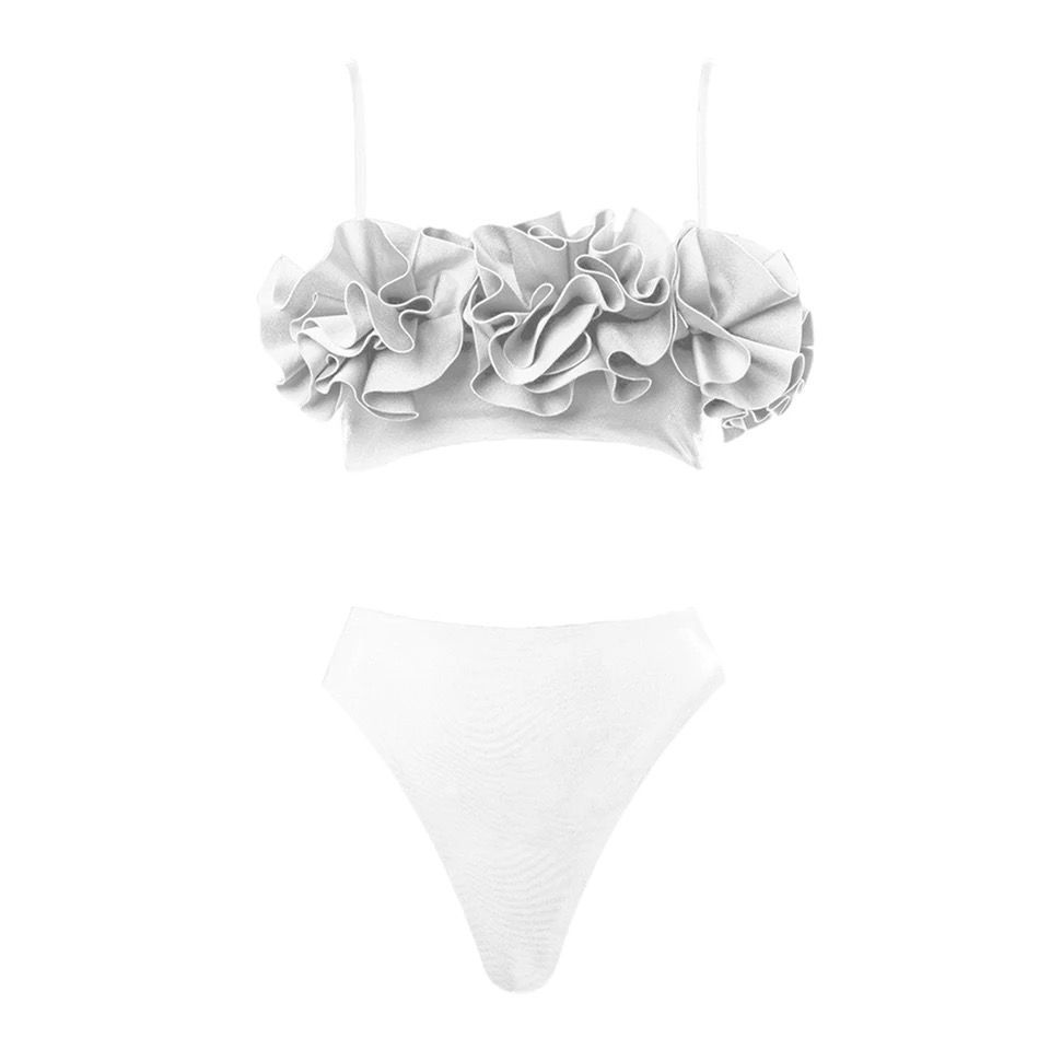 Miniatura: Bikini white flower 