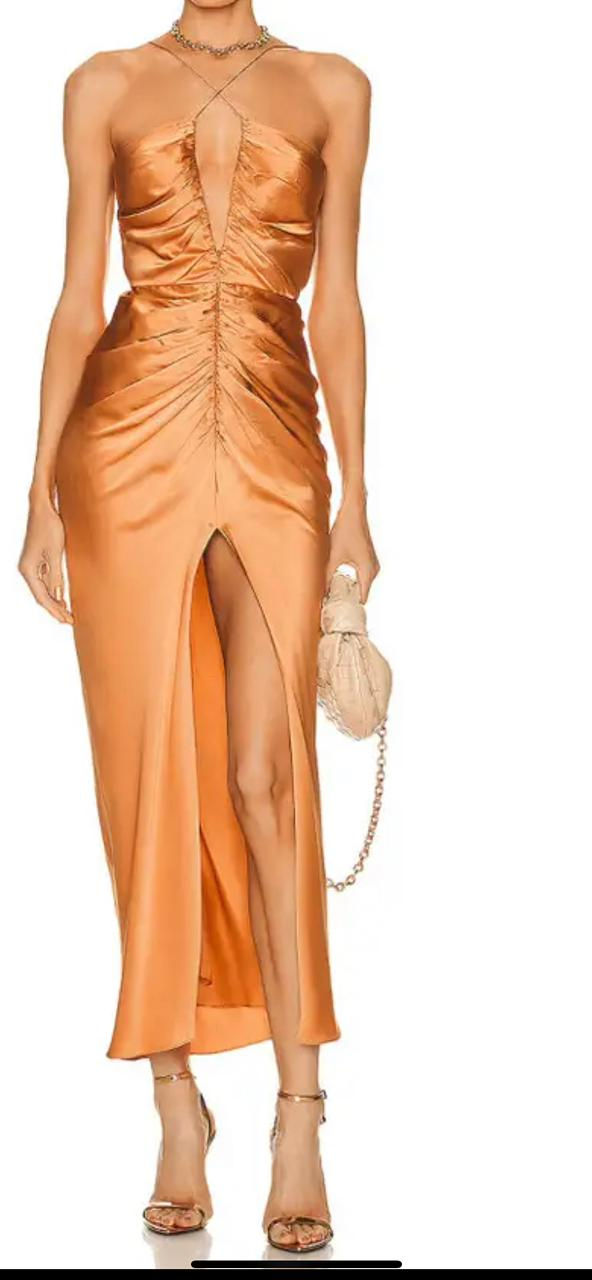 Miniatura: Vestido cobrizo