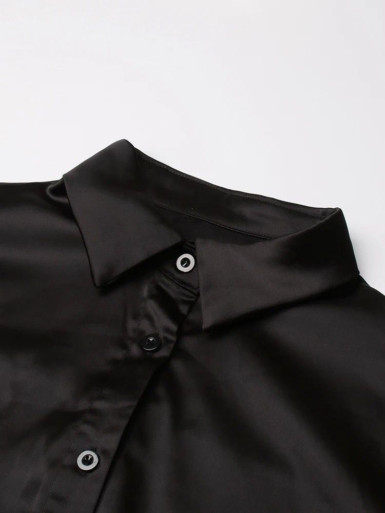 Miniatura: Vestido Satén Plumas