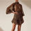 Miniatura: Vestido Drapeado