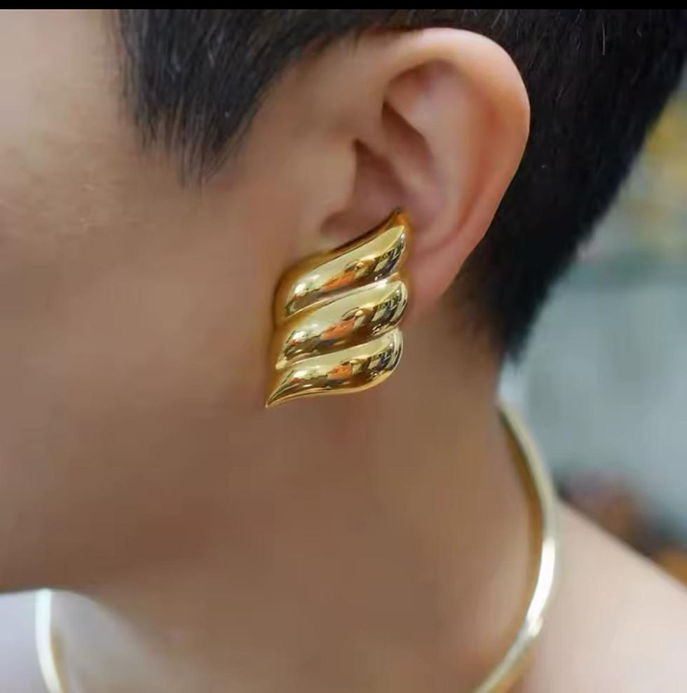 aretes burdeos