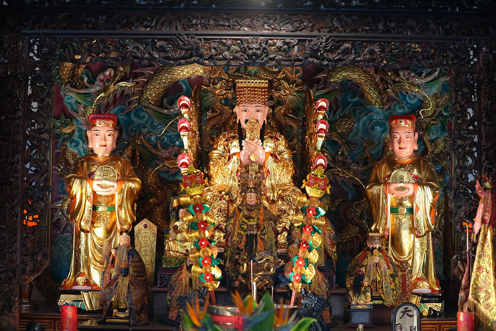 文山天寶聖道宮主祀玉皇上帝,照片來源/眾曜智庫團隊同事記錄