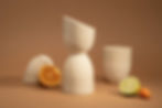 Miniature : Tasse haute blanche