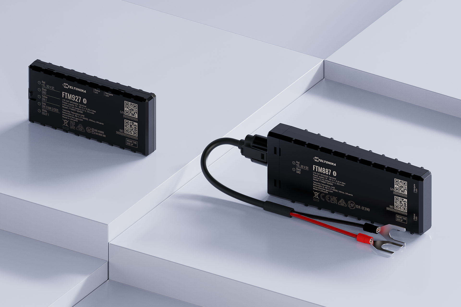 FTM927 & FTM887 GPS-Tracker – 4G LTE Cat M1 mit Dead-Reckoning-Funktion