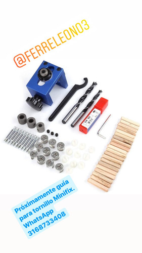 Guía para tornillo 🔩 Minifix | Herrajes Ferreleón