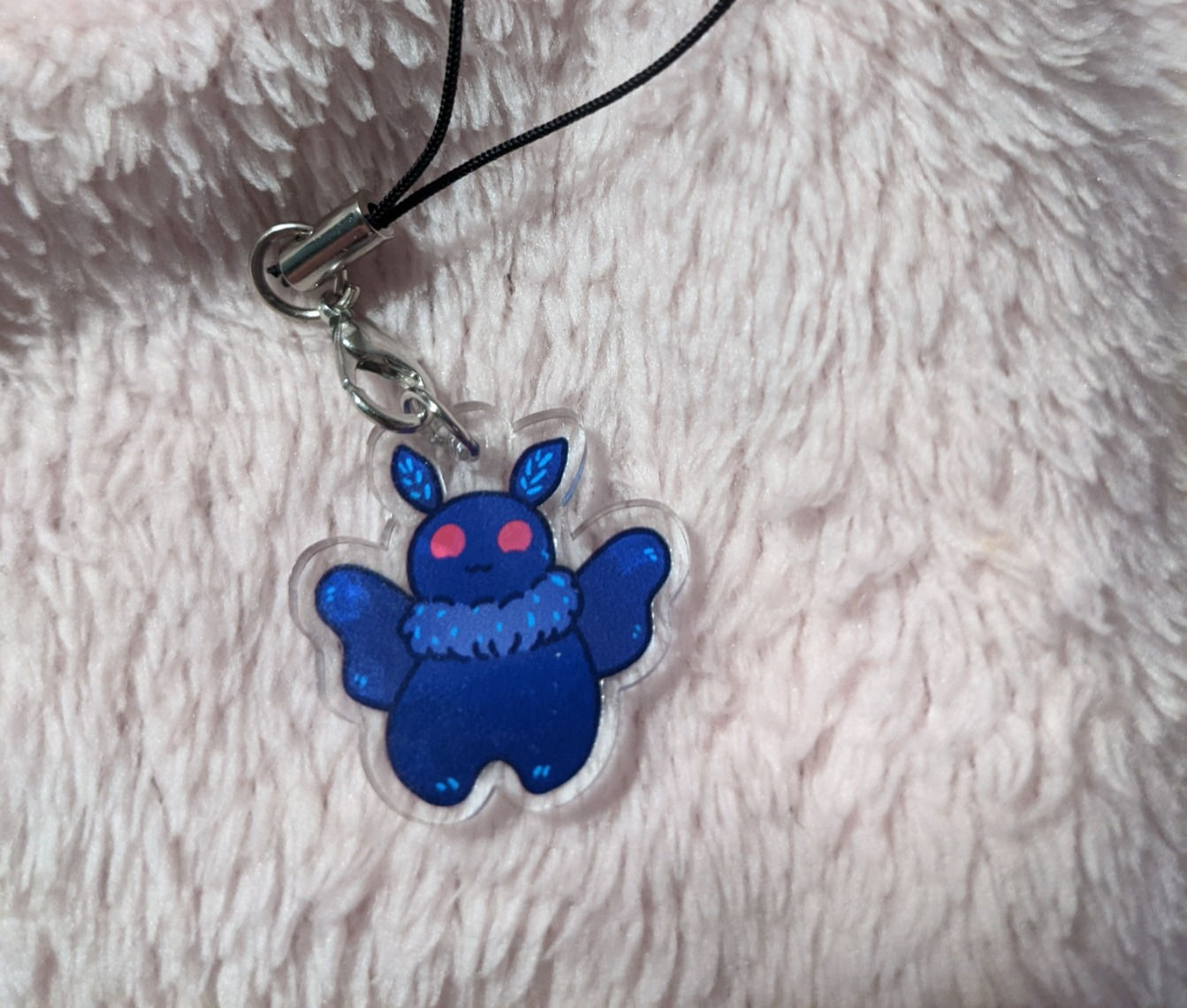 Tiny Mothman Charm