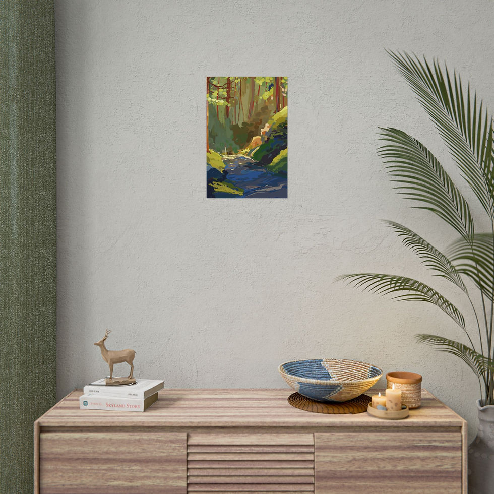 Thumbnail: Chest and Sword Rolled Poster