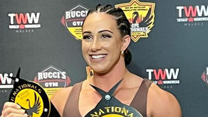 Power to Lily as she lifts to new heights