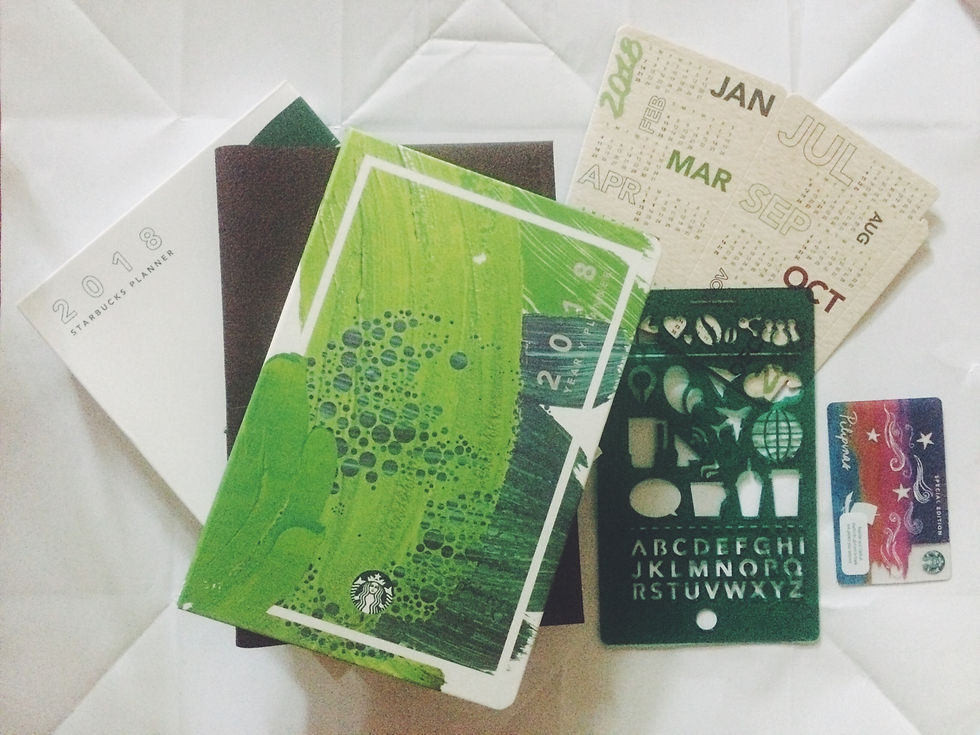 Starbucks Philippines 2018 Planner